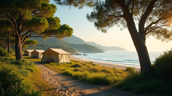 Les campings à vaux-sur-mer : entre mer et nature idyllique